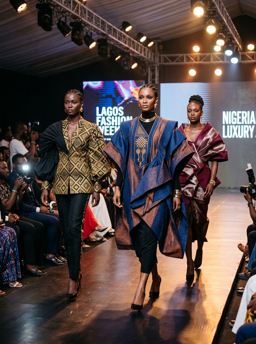 International African Fashion Showcase presentation